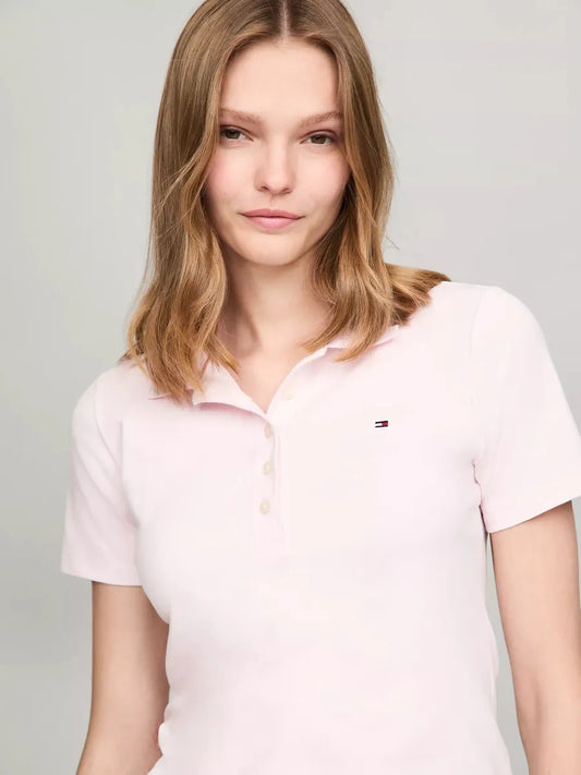 Polo Tommy Hilfiger Rosa para Mujer – 100% Original
