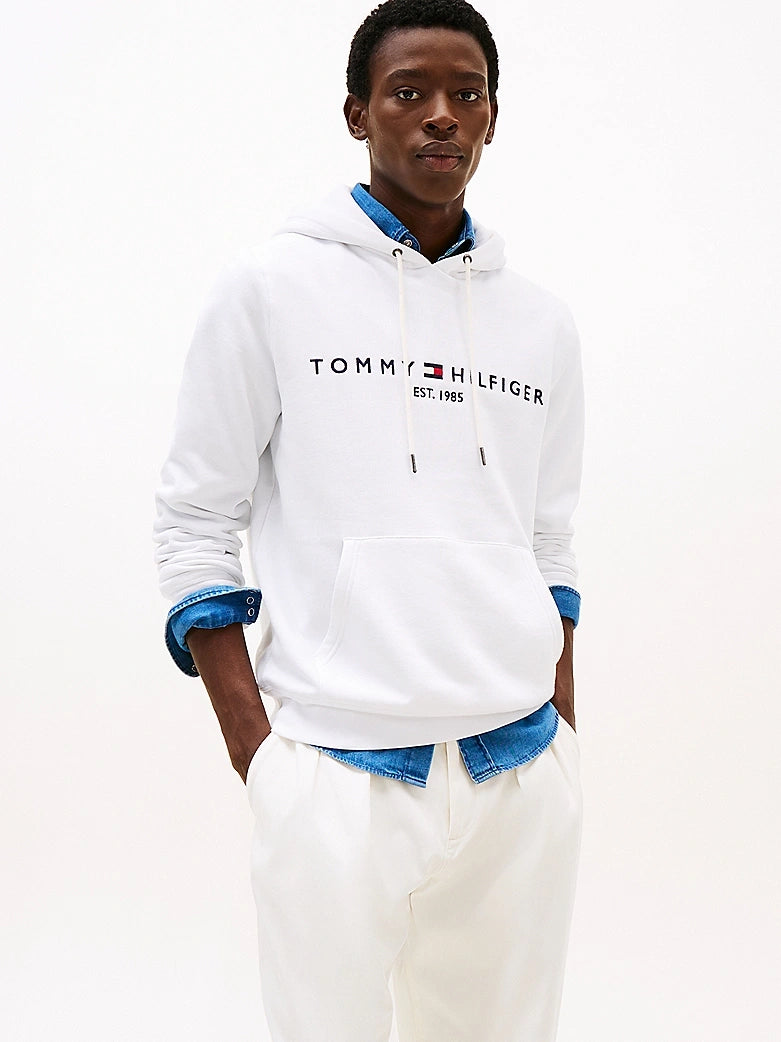 Hoodie Blanco Tommy Hilfiger Bordado – Original 100%
