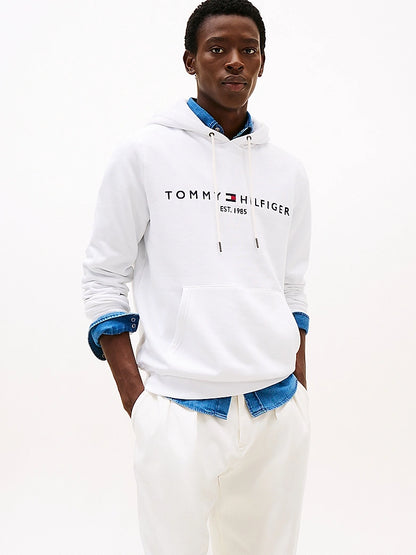 Hoodie Blanco Tommy Hilfiger Bordado – Original 100%