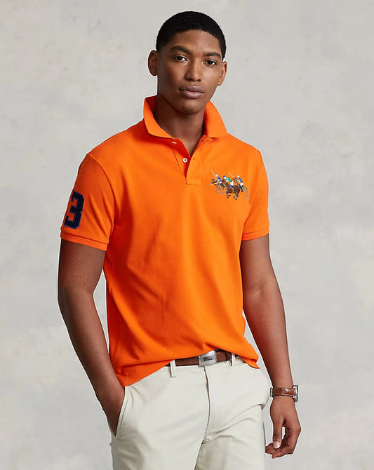 Polo para Hombre Ralph Lauren Clásica – Detalle Bordado de Jugadores de Polo